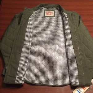 Olive green Levi industrial style jacket